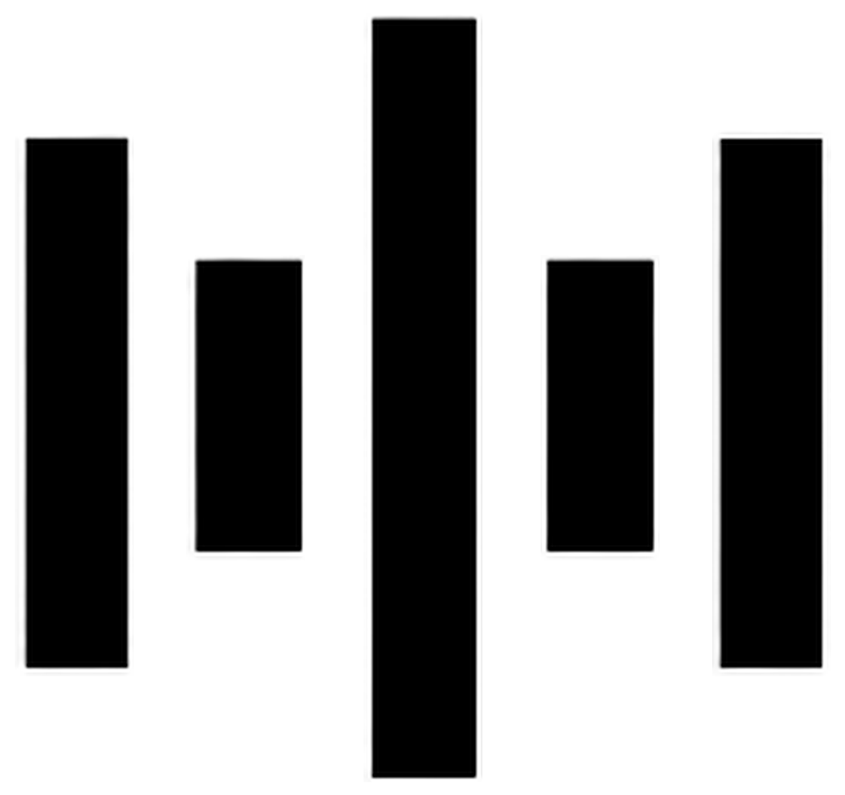 FALA bars symbol (black)