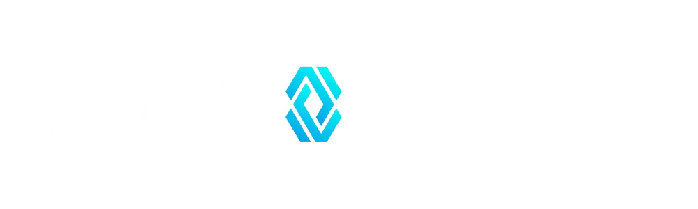 ELAV8 Voice lockup (white)